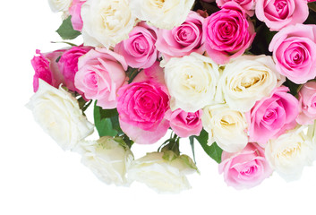 bouquet of fresh roses