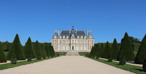 Ch&acirc;teau de Sceaux (vue de face)