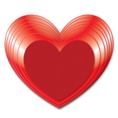 Herz - Happy Valentine - Valentinstag - Freisteller