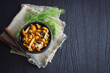 delicious marinated mushrooms