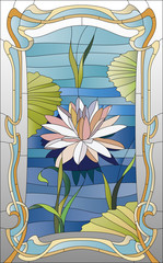 stained glass window