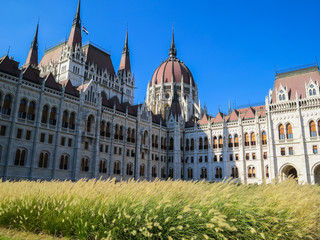 Fototapeta na wymiar Parliament Building, Budapest, Hungary