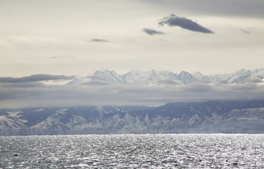 Lake Issyk-Kul. Kyrgyzstan