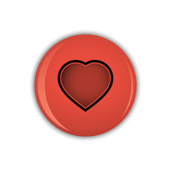 Chest badge button set