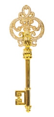 golden key decoration