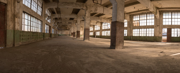 Old factory, rubber factory, China
