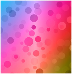 Christmas bokeh abstract background, beautiful vector wallpaper design illustration with lights