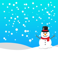 snowman vector