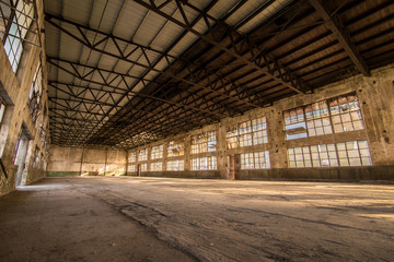 Old factory, rubber factory, China