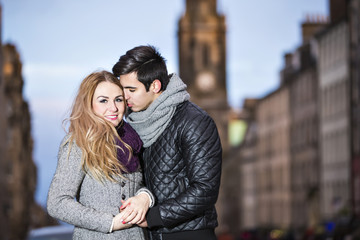Fototapeta premium Attractive young couple in love
