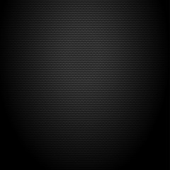 Realistic dark carbon background. Vector illustration