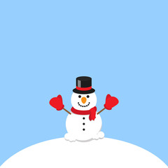 snowman vector