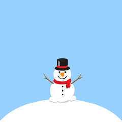 snowman vector