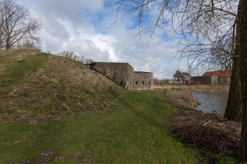 One of the forts around the old defence line of Amsterdam, a World Heritage Site