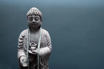 Crédence de cuisine en verre imprimé Bouddha statue de Bouddha