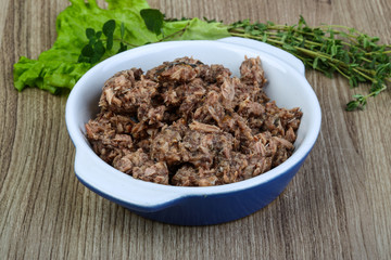 Canned tuna