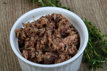 Canned tuna