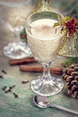 eggnog cocktail  for Christmas