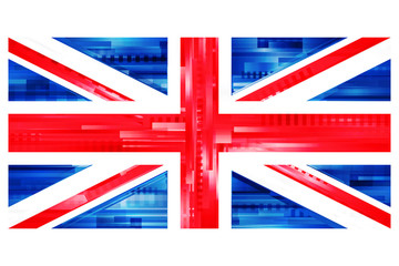 brytyjska flaga wektor © Rzoog