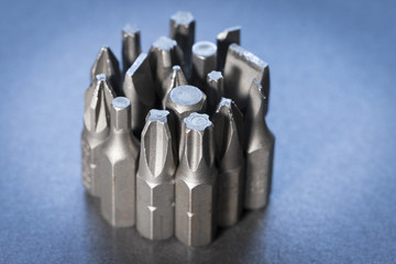 A tool nut close up