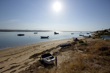 Fototapeta na wymiar praia de Faro