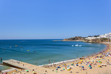 Beautiful beach of ( Praia dos Pescadores ), Albufeira, Portugal