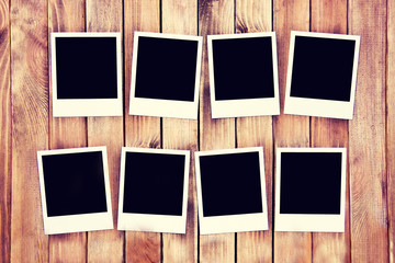 Instant blank photos.