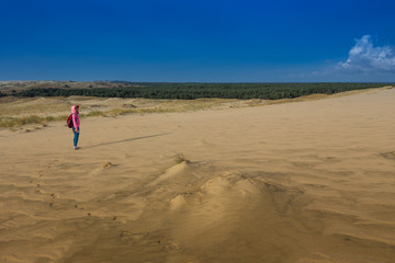 Obraz premium Sand dunes near Nida, Lithuania