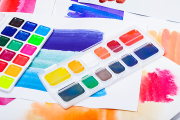 New watercolor paints
