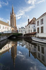 Obraz premium Bruges in Belgium 