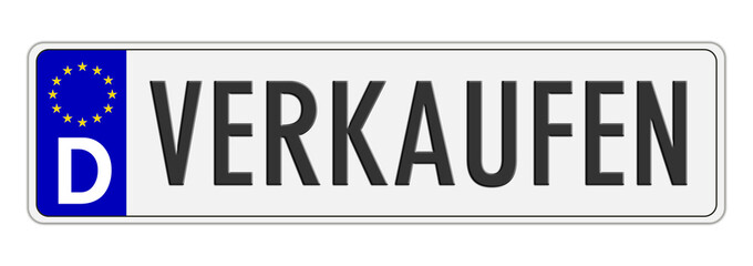 Nummernschild
Beschriftung 