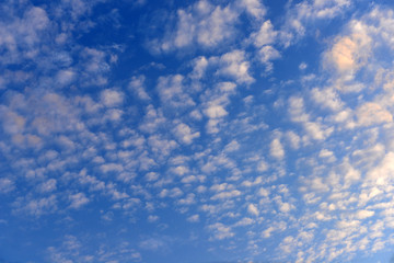 Beautiful cloudy sky background