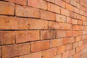 Background of old vintage brick wall