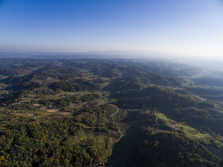 Fototapeta premium Green hills