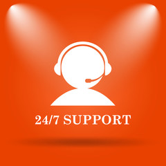 24-7 Support icon