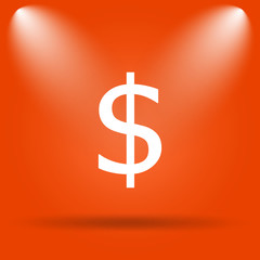 Obraz premium Dollar icon
