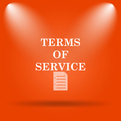 Obraz premium Terms of service icon