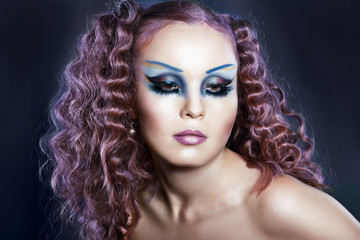 Fototapeta premium Creative Fashion Art make up