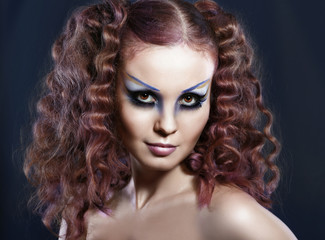 Creative Fashion Art make up