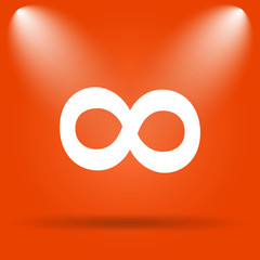 Infinity sign icon