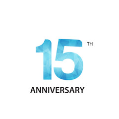 anniversary abstrack triangle