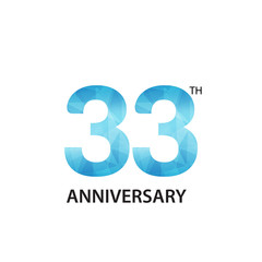 anniversary abstrack triangle