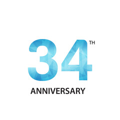 anniversary abstrack triangle