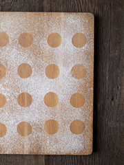rustic baking board