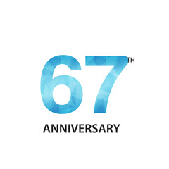 anniversary abstrack triangle