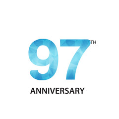 anniversary abstrack triangle