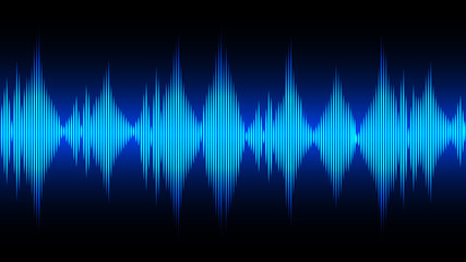 Technology wave abstract background