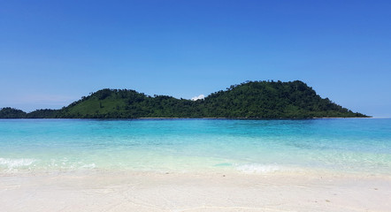 island on the beach