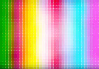 abstract colorful square pixel mosaic background