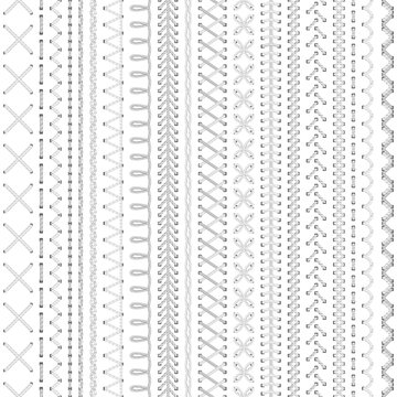 Seamless white embroidery pattern.
